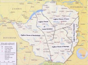 Anglican DIOCESE BOUNDARIES IN ZIMBABWE